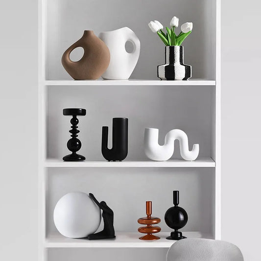 Modern Home Soft Decoration Living Room TV Cabinet Wine Cabinet Model Room Senior Sense Creative Side Cabinet Decoration