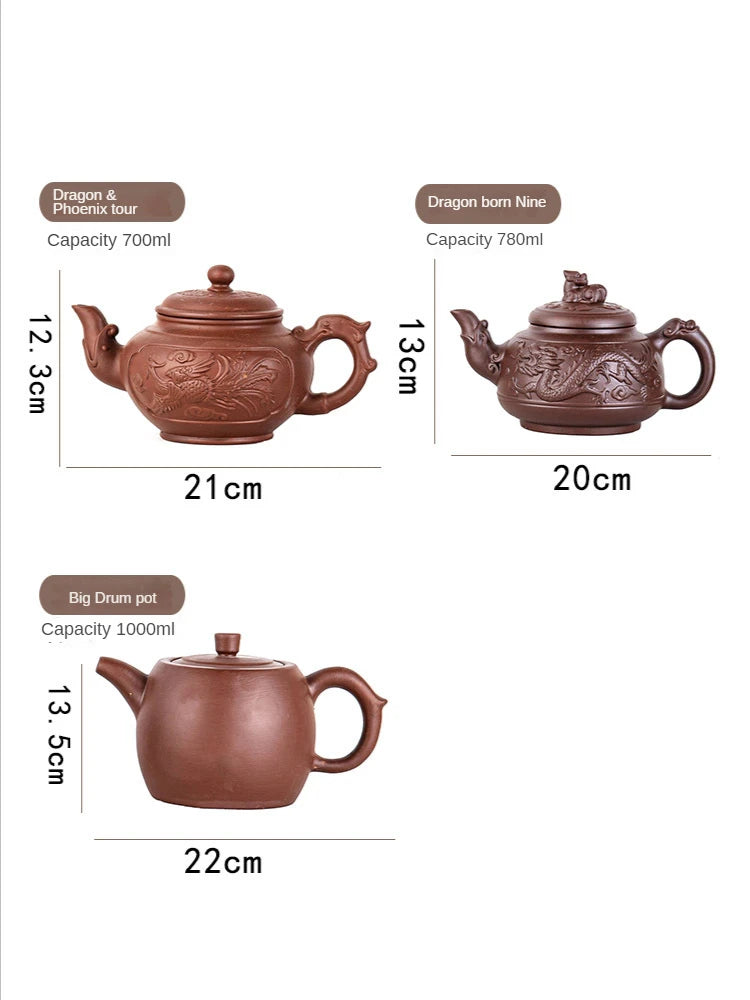 Pot for Tea Sets Hot Selling Purple Clay Pots Yixing Clay Kettle Teapot Set Samovar Oriental Moroccan Teapot and Cup Set Gaiwan
