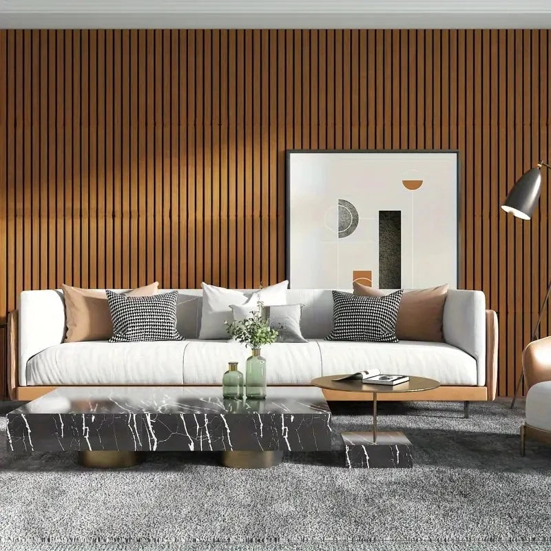 Extra thick 3D retro wood grain self-adhesive wallpaper - perfect for DIY ceiling and wall projects, SXP resin, removable and wa