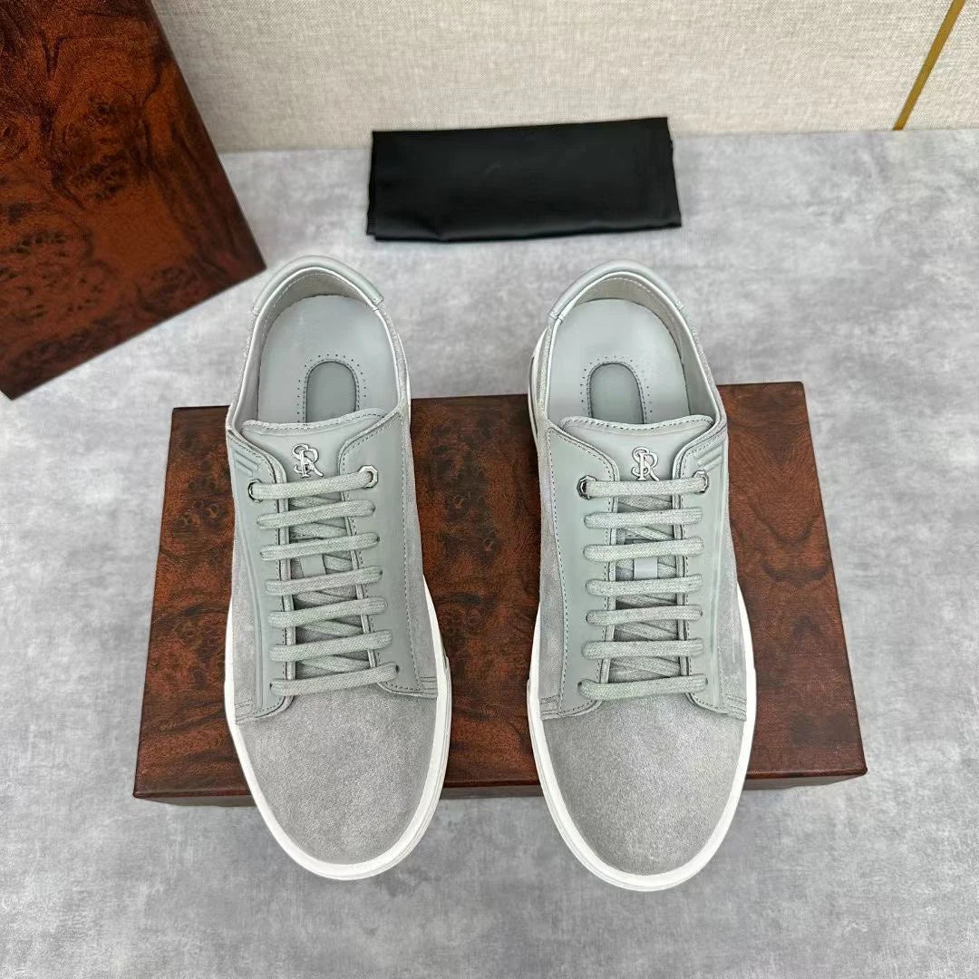 OECHSLI Shoes Cowhide 2025 new leather shoes high quality fashion casual Sports comfortable Men‘s European big size 39-45
