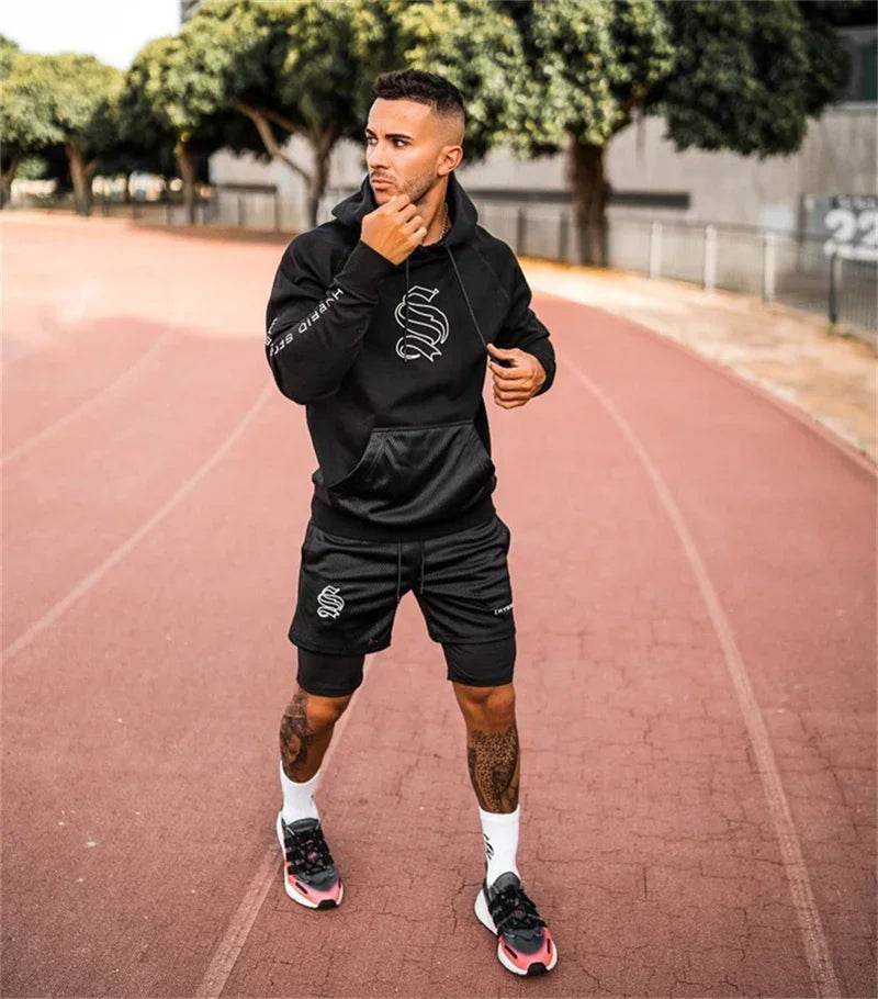 2025 summer mesh Sports Shorts Men Double-deck Jogging Running Shorts Men 2 IN 1 Mens GYM Shorts Fitness Workout Short Pants Man - AIAZ