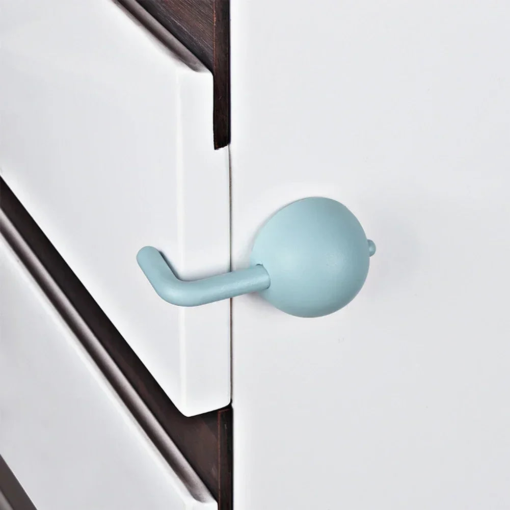 Safety Cabinet Multifunctional 1/2/3pc Baby Safety Lock Anti-Pinch Hand Children Door Drawer Locks Security Refrigerator Buckle