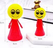 12Pcs Fun Bouncing Doll Games Kids Party Goodies Toys Birthday Gifts Souvenir Pinata Filler Kindergarten School Reward Toys Bag - AIAZ