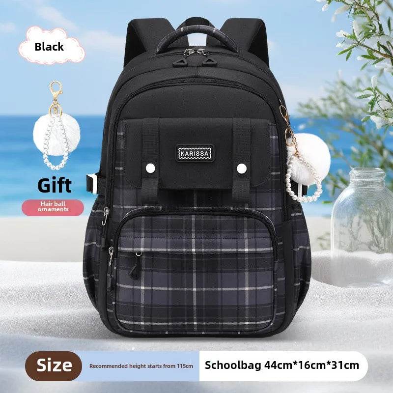SET Backpacks for Girls School Bags Aesthetic Backpack Elementary Student Teen Girls Cute Bookbag Kids Backpack Girls mochila - AIAZ