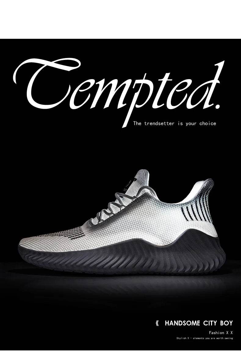 Shoes for Men Designer Men Shoes Breathable Mesh White Men's Tennis Trainers Male Casual Sneakers Zapatos Hombre Tenis Masculino - AIAZ