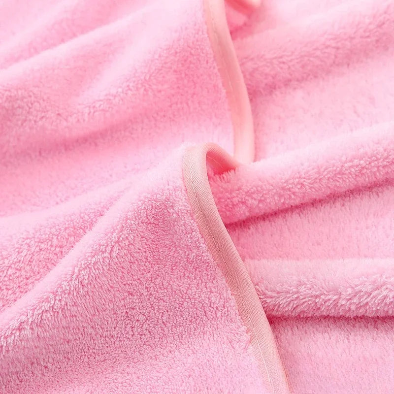 Hooded Coral Velvet Baby Bath Towel Cartoon Baby Elephant Wrap Blanket Super Absorbent Warm Bathrobe Newborn Baby Bath Towel