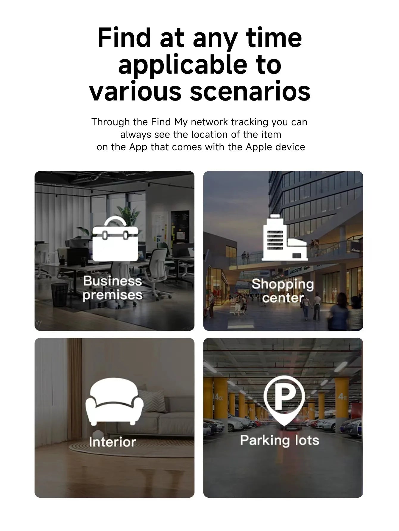 Xiaomi Wallet Anti-loss Card Location Tracking GPS Smart Locator Bluetooth Ultra-thin Wireless Charge Card For iPhone Find My ﻿