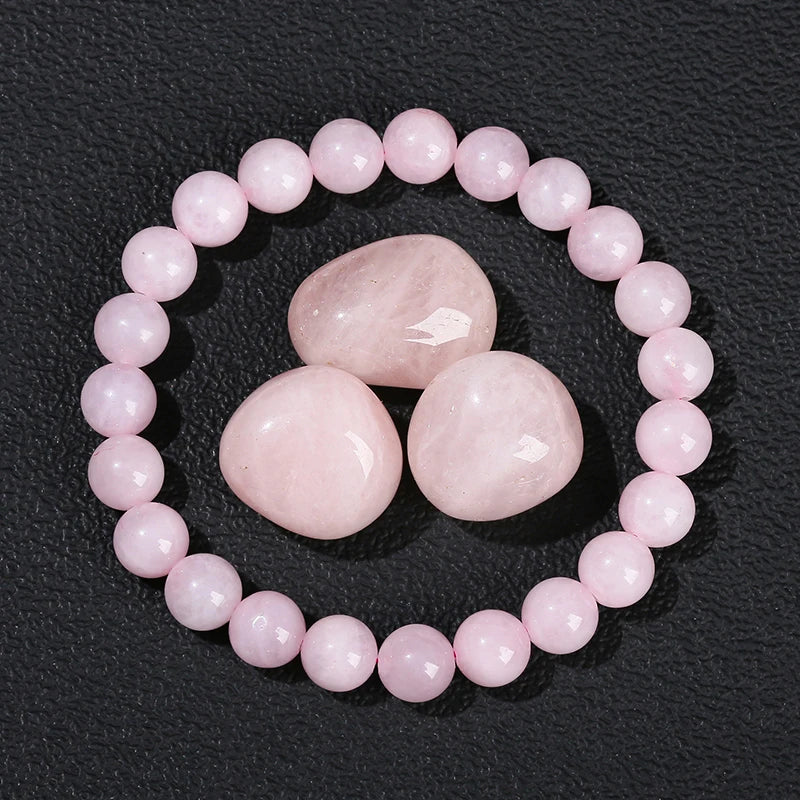 JD Natural Stone Lapis Lazuli Rock Quartz Amethyst Beads Bracelet for Women Men Reiki Healing Strand Bracelet Energy Jewelry