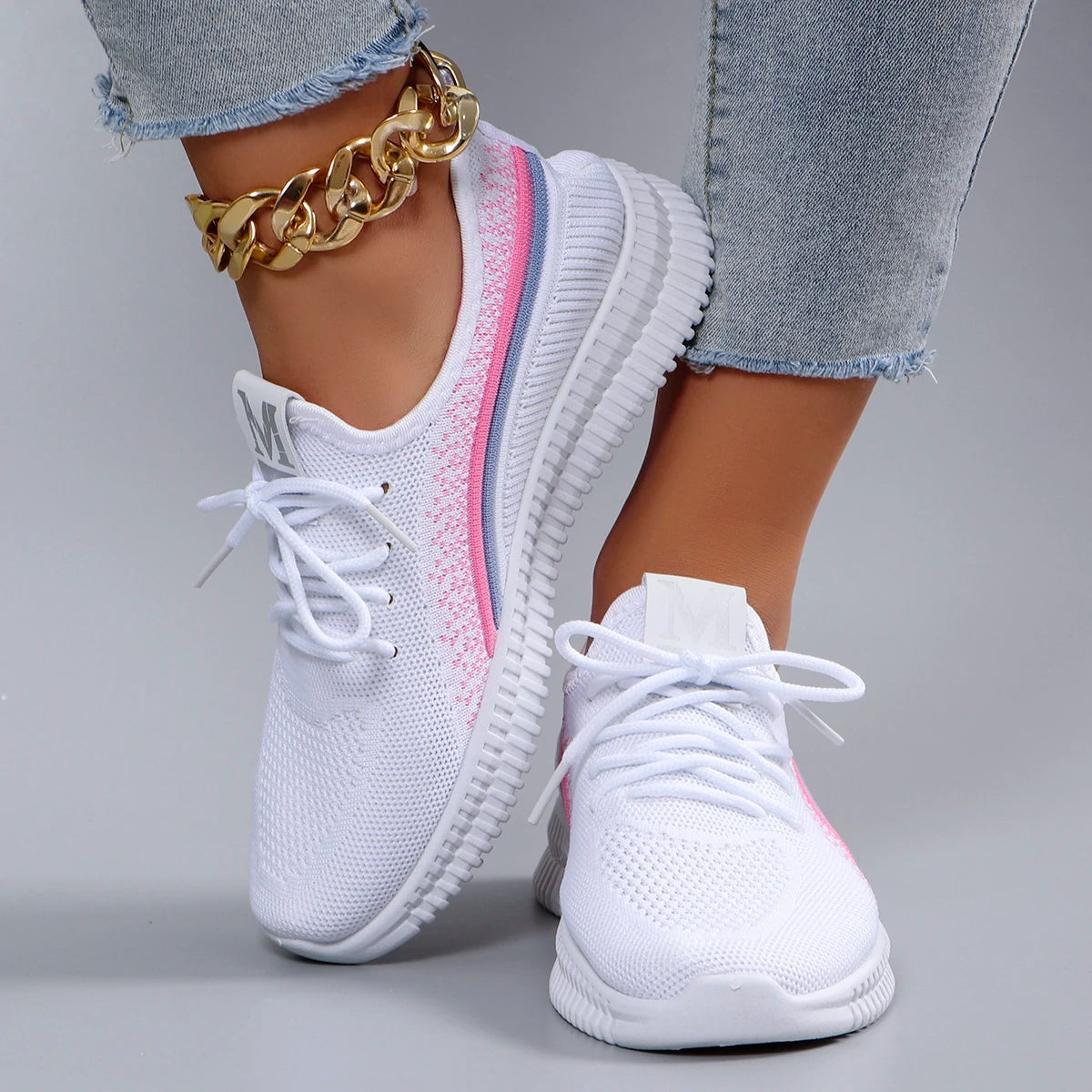 Women's summer breathable mesh flat shoes，women's shoes，casual sneakers shoes, clearance free shipping