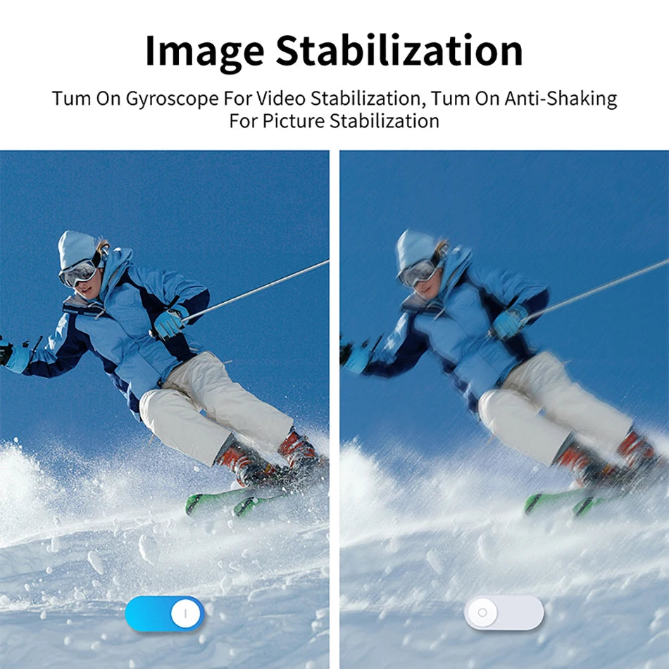 2" IPS Dual Screen Action Camera 5K 30FPS  4K 60FPS 48MP EIS Video With Optional Filter Lens 1080P Webcam Vlog WiFi Sports Cam