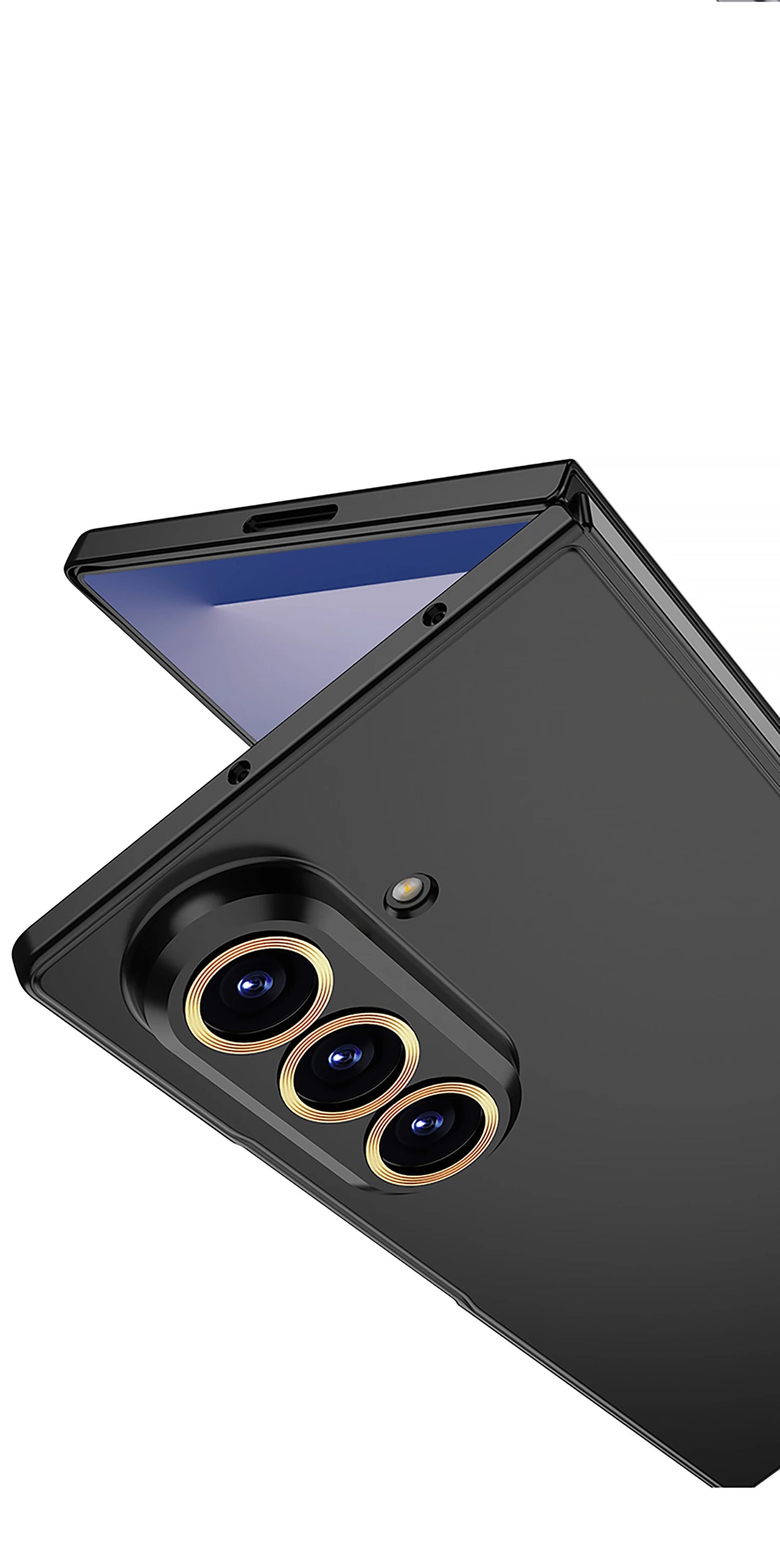 Luxury Fashionable Ultra-thin Phone Case For Samsung Galaxy Z Fold 7 5G With Screen Glass Protect Film Matte Protector Cover