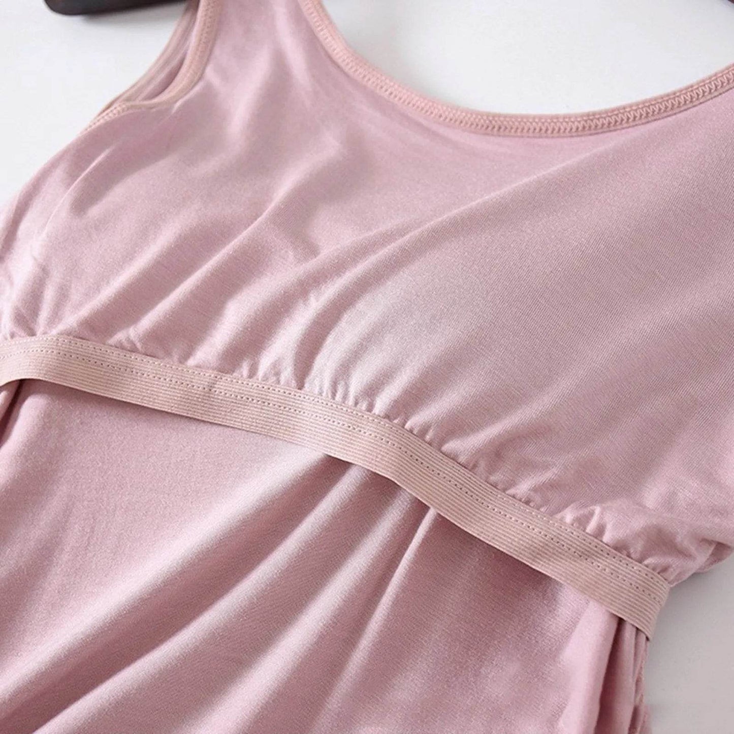 Womens Tank Tops 2025 Summer Casual Crew Neck Sleeveless Camisole With Built In Bras Plus Size Casual Bandeau Tops For Women - AIAZ