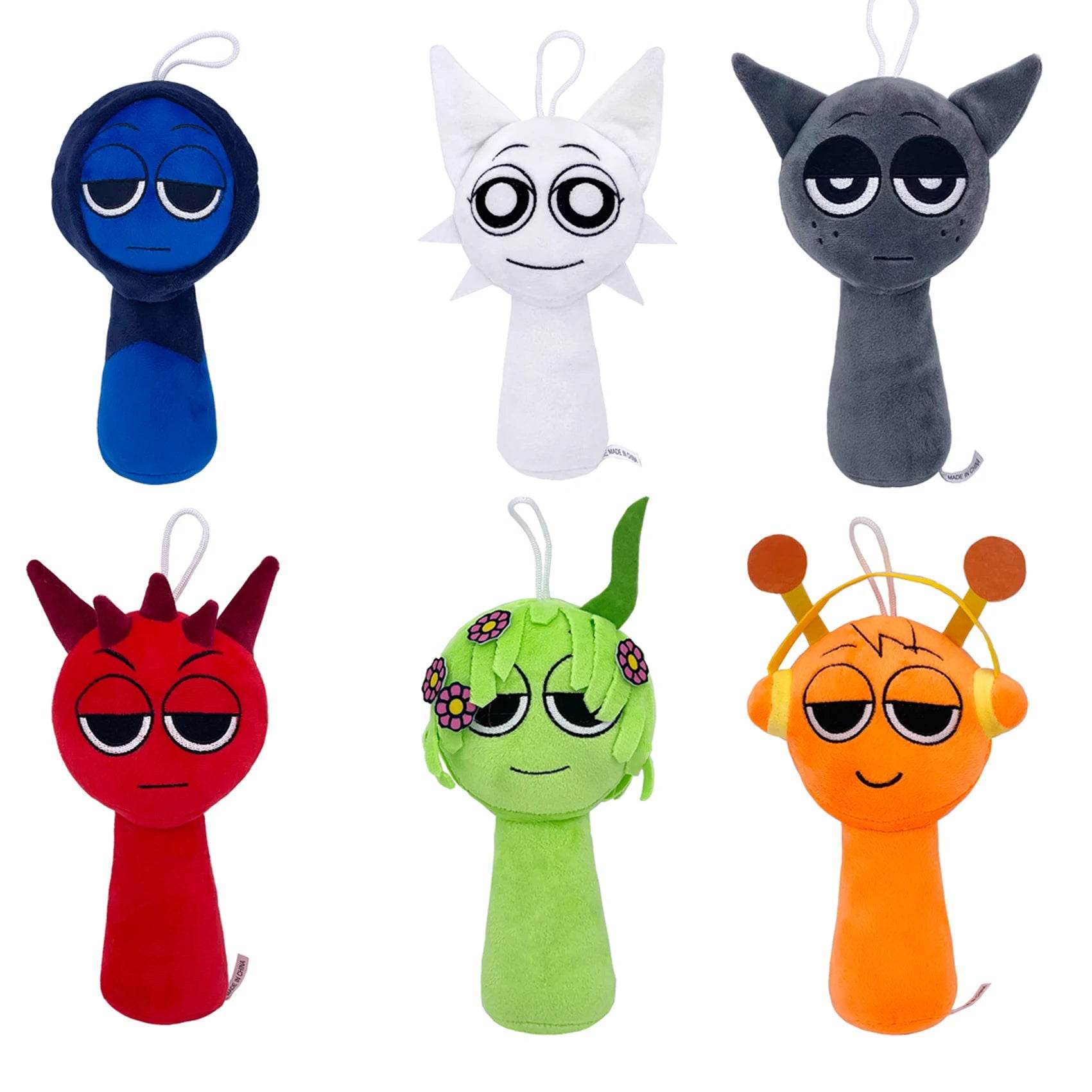 Sprunki Plush Toys Sprunki Plush Doll Sprunki Game Cartoon Pillow Kids Birthday Gifts Stuffed Dolls Christmas Gift - AIAZ
