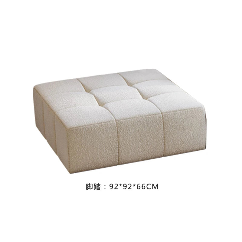 Small Apartment Hotel Living Room Sofa Customized Nordic Light Luxury Style Home Decoration Vacuum Compression Multi-Person Sofa