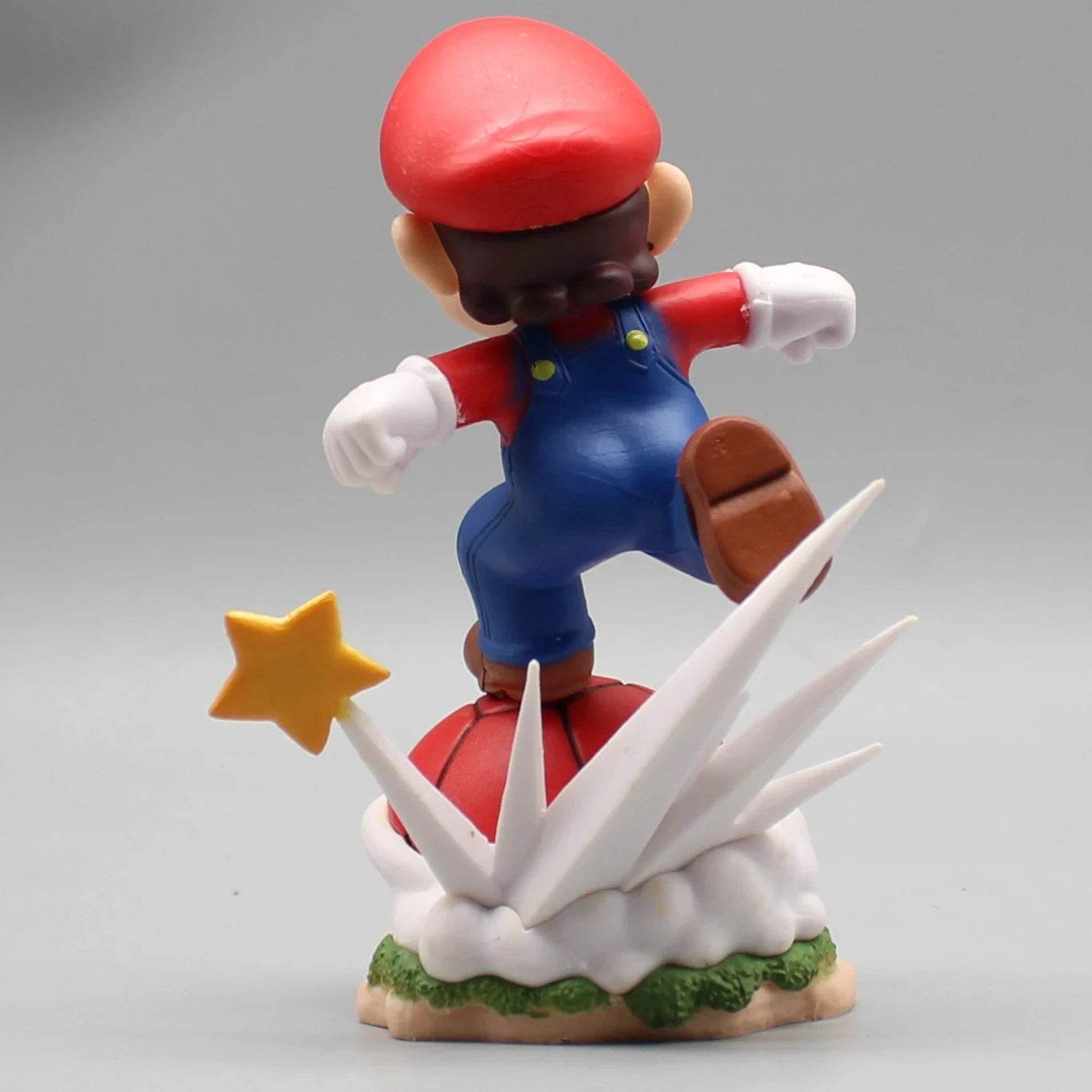 Super Mario Anime Figure Cartoon Grand Running Mario Bros anime Action Figurine PVC Statue Model Collection Desk Doll Toy Gifts - AIAZ
