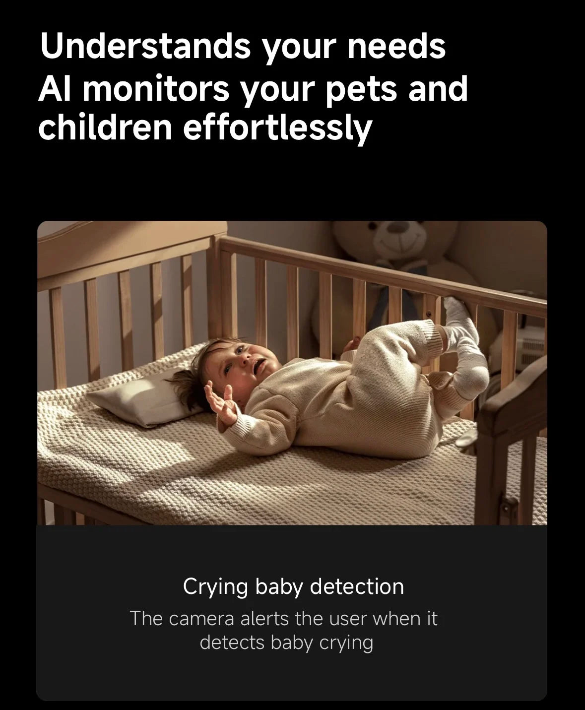 Xiaomi Smart Camera C700 8MP 4K Ultra HD Low Light Full-color Baby Cry Detection Two-Way Voice Call Surveillance Camera