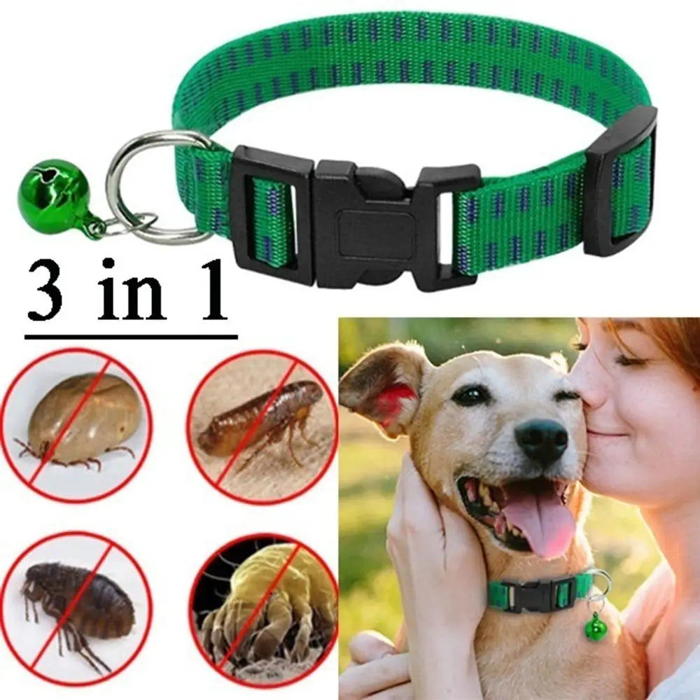 Adjustable Safety Mosquitoes Kill Insect Insecticidal Dog Collar Neck Strap Anti Flea Mite Tick Pet Suppies