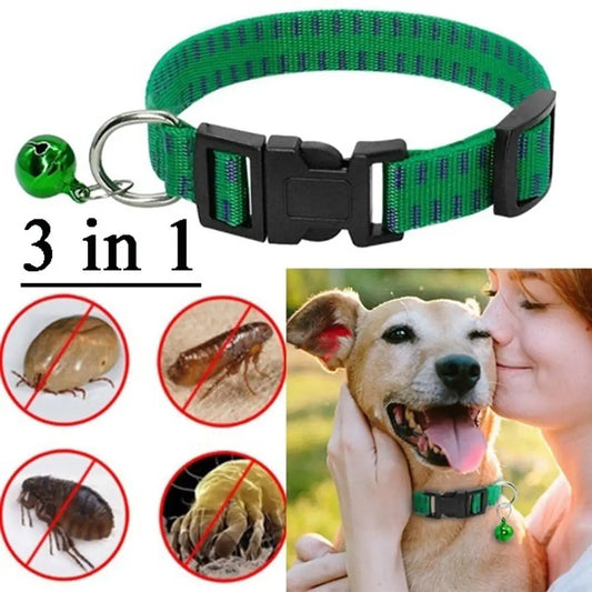 Adjustable Safety Mosquitoes Kill Insect Insecticidal Dog Collar Neck Strap Anti Flea Mite Tick Pet Suppies
