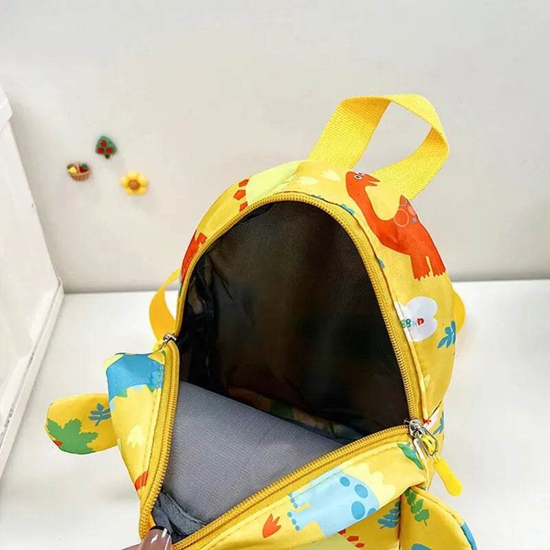 Cute Cartoon Dinosaur Baby Backpacks Kindergarten Schoolbag Children Boys Girls School Bags Adjustable Animals Kid Backpack - AIAZ