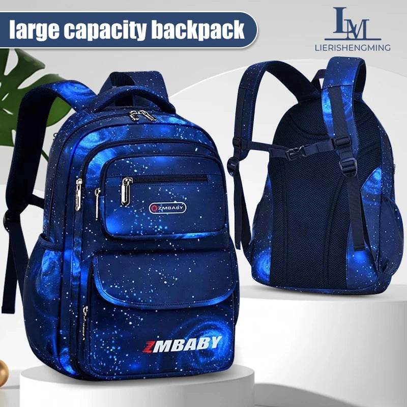 Back to School Adjustable Kids School Backpack for Boys Girls Lightweight Growth Design Waterproof Elementary Primary school Boo - AIAZ