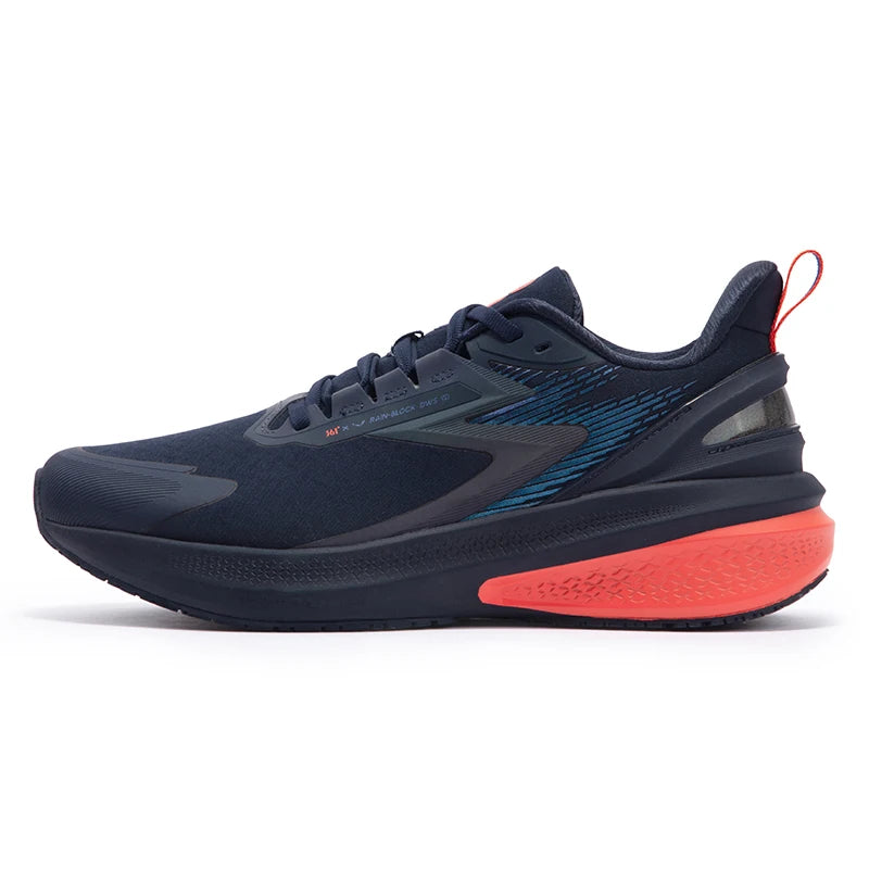 361 Degrees Rainblock 7.0 Men Running Shoes Anti Splash Rainproof Technology Non-Slip Cushioning Rebound Male Sneakers 672432239