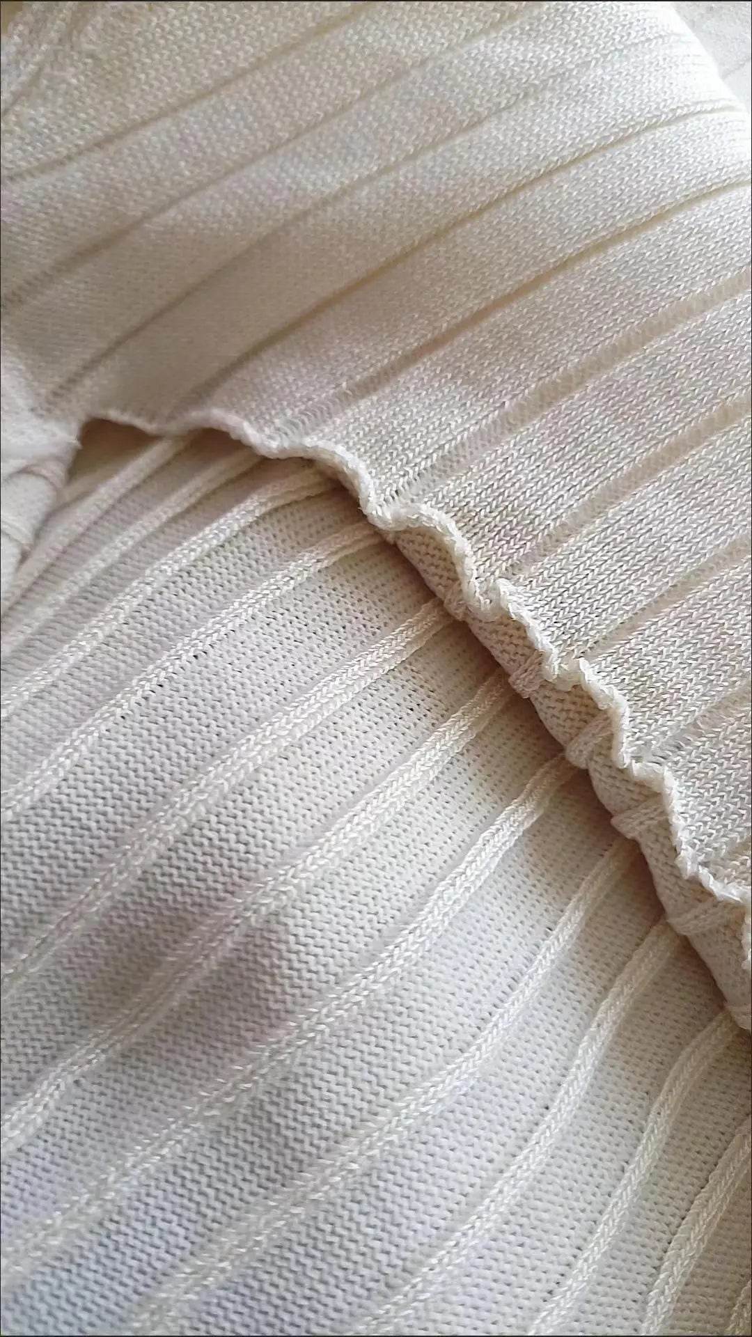 Women's Knitted Sweater Skirt Two Piece Set Women Slim Elegant Tops Female Sweater Dress Suits Lady Knitting Outfit - AIAZ