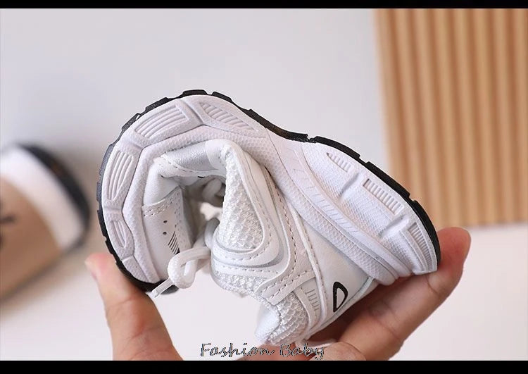 Spring/Autumn Breathable Mesh Casual Shoes for Boys Girls Kids Sneakers Footwears Flats Sport Running Shoes 3 Color