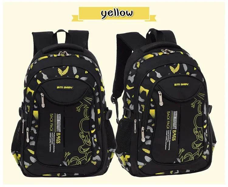 Kids backpack children School Bags For Boys orthopedic school Backpack Waterproof Primary Schoolbag book bag mochila infantil - AIAZ