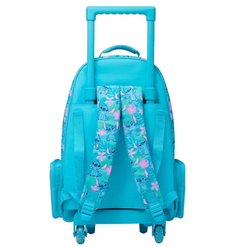Genuine Smilgle Stitch Backpack Large Capacity For Primary And Secondary School Students Cartoon Lunch Bag Water Bottle Gifts - AIAZ
