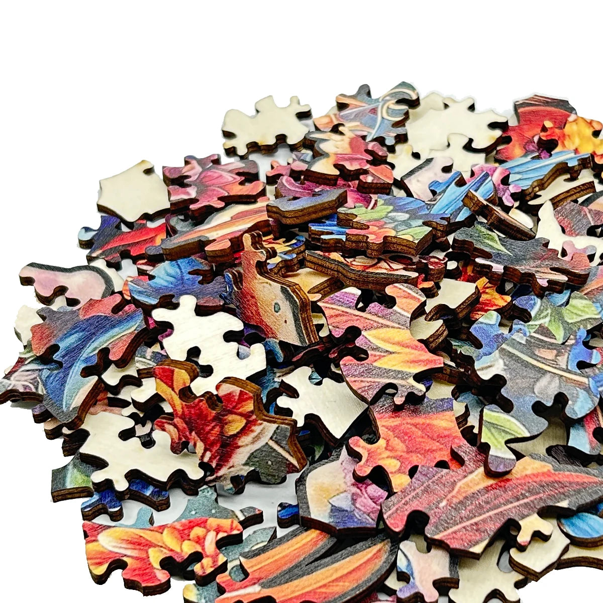 Wooden Jigsaw Puzzle DIY Crafts Educational Toy for Adults Kids Parent Child Turtle Family Game 2025 Fidget Toys
