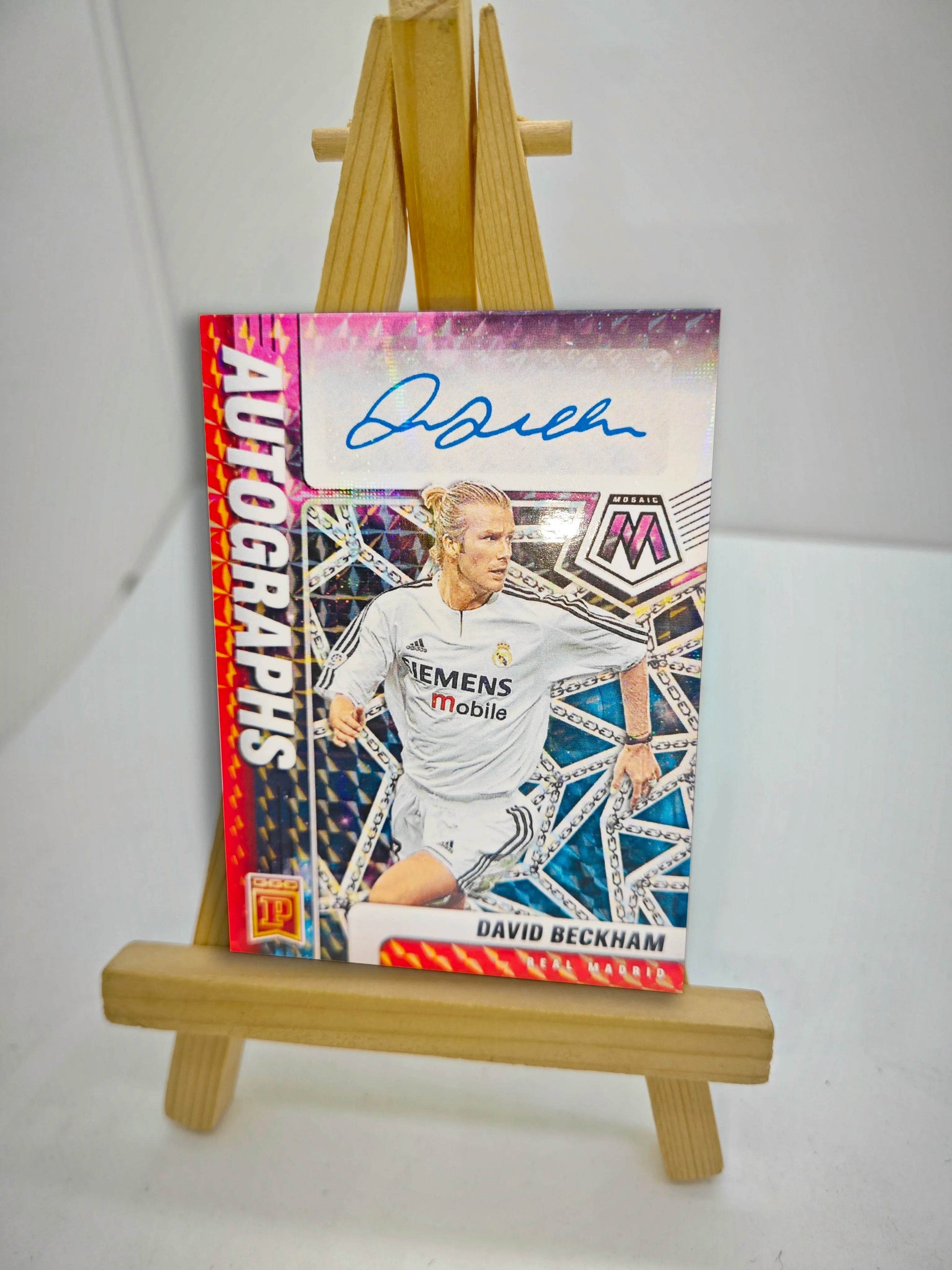 Panini collectible card laser flash DIY Messi Cristiano Ronaldo Kylian Mbappe David Beckham Card bricks Holiday gifts 1.5mmthick - AIAZ