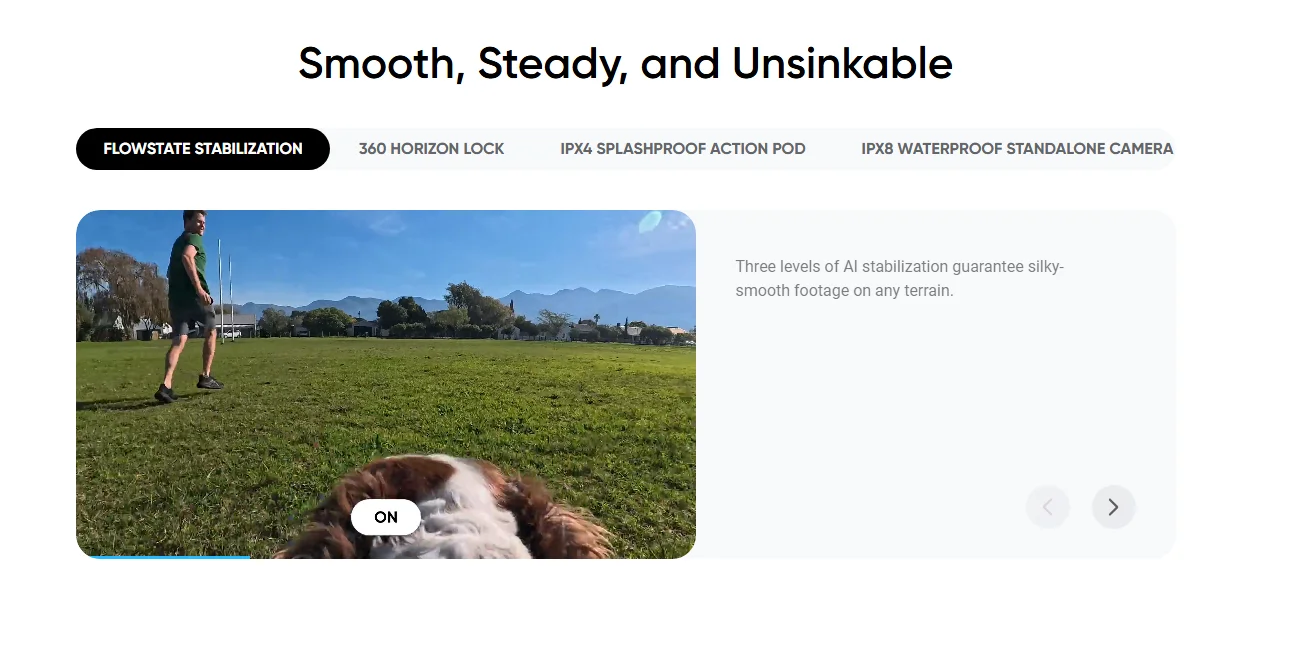 2025 NEW Insta360 Go Ultra Mini  Camera 53g 1/1.28 Inch Image Sensor FlowState Wi-Fi GPS Insta 360 GO Ultra Action Sport Camera