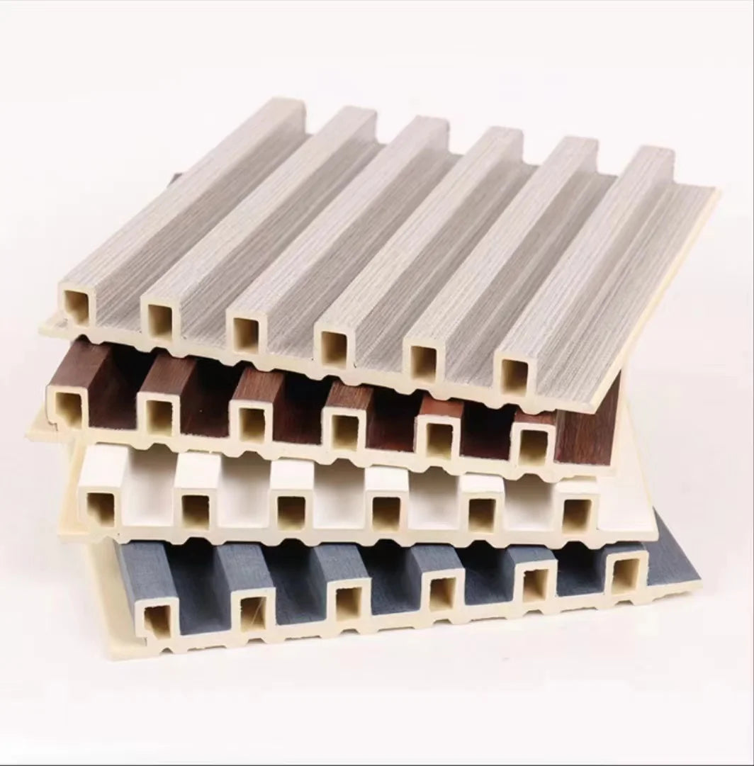 PVC grate wallboard WPC Great Wall board for interior decoration sold by the manufacturer