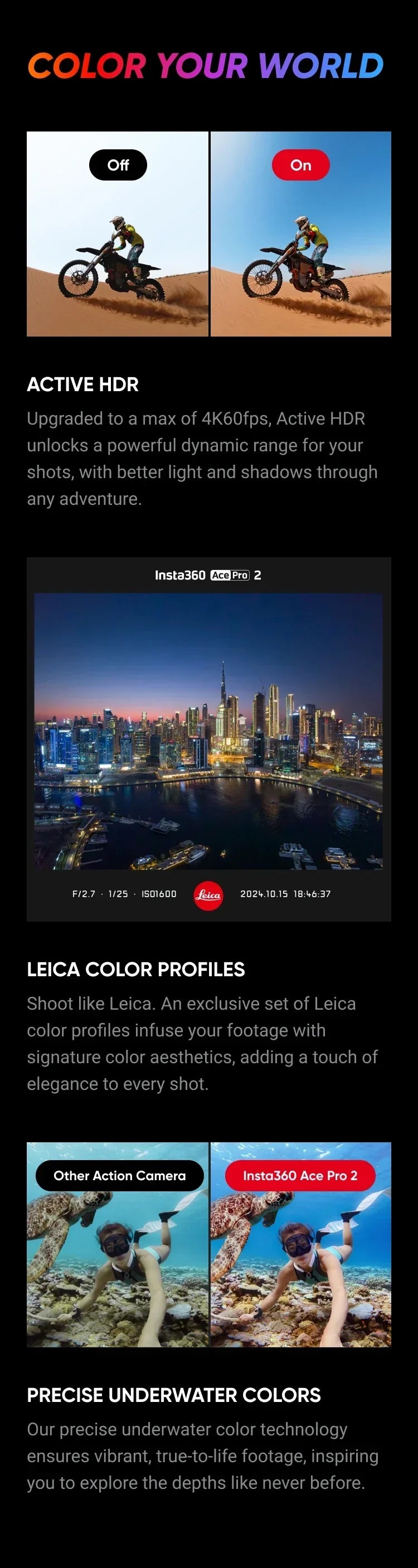 Original Insta360 Ace Pro 2 8K AI Powered Action Cam - Dual Battery Standard Bundle 360 derece aksiyon kamera  4k camera  go pro