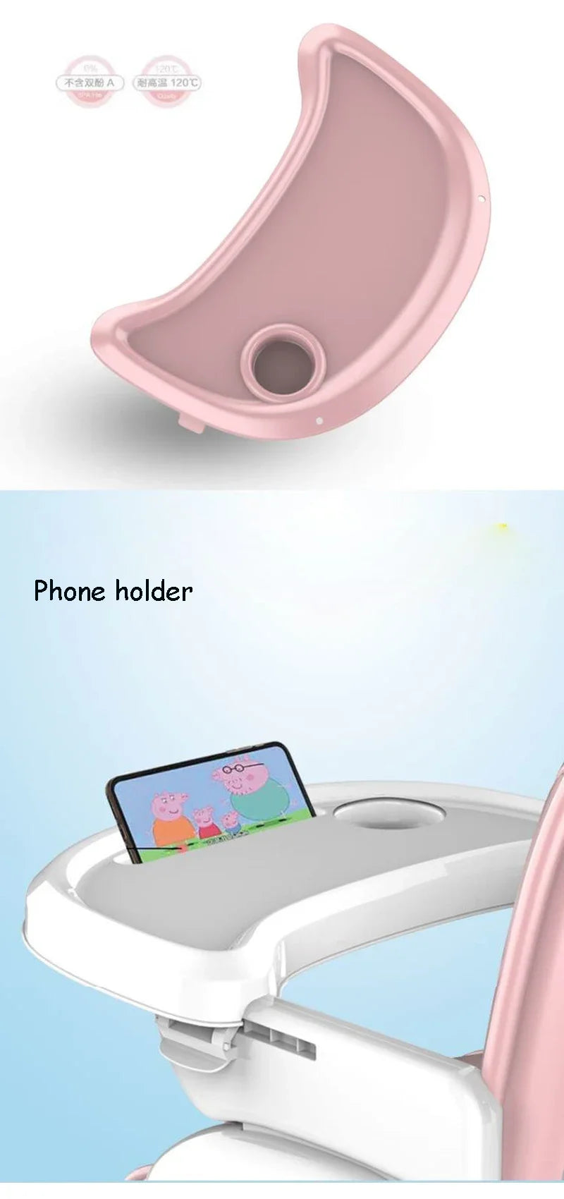 Folding Baby Highchair Kids Chair Dinning High Chair for Children Feeding Baby Table and Chair for Babies Toddler Booster Seat