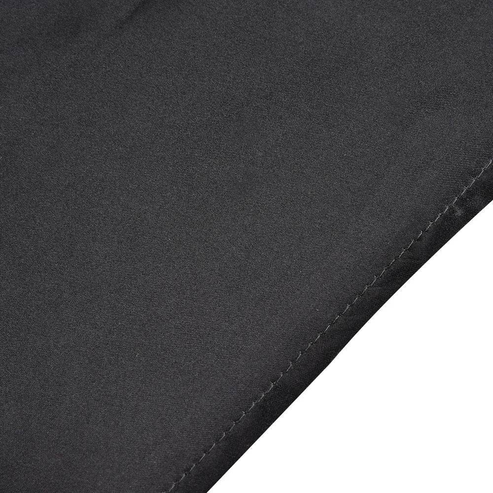 2022 Women Elegant Black Dress Half High Collar High Waist A-Line Dresses Slim Fit Midi Dress Office Lady Female Solid Vestidos - AIAZ