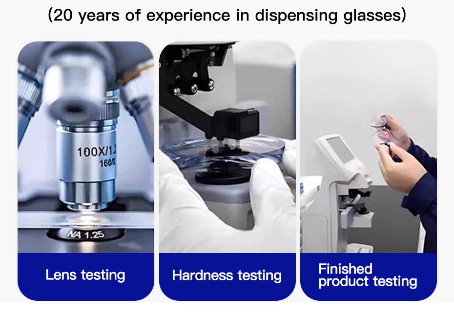 CAPONI Prescription Glasses Women Myopia Retro Light Weight Computer Anti Blue Light Glasses Photochromic Eyes Glasses PJ34022