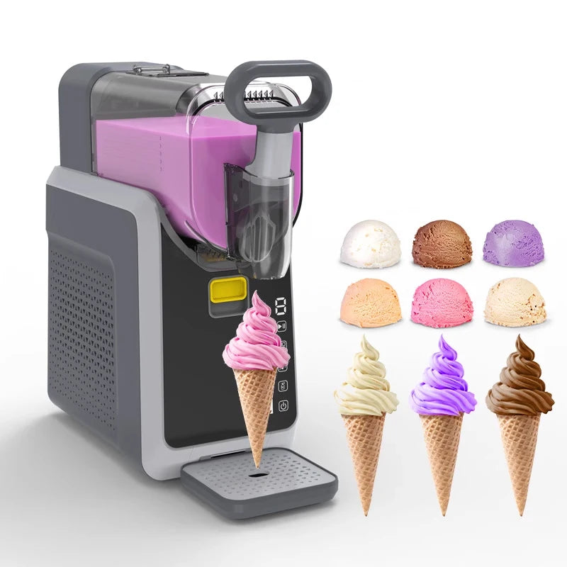 Snow melting machine Small household cold drink slush machine smoothie beverage machine milkshake machine shaved ice machine ful