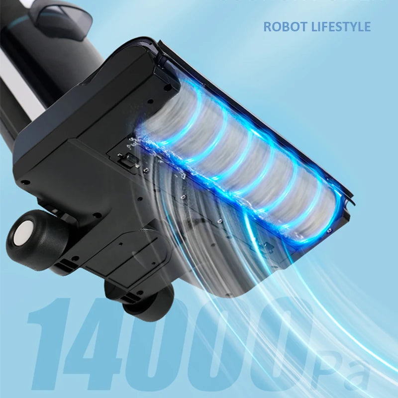 Cordless Vacuum Cleaner for Wet And Dry Cleaning RL8Pro, Smart Washing for Home Multi Surface Floor,14000Pa, Self-drying