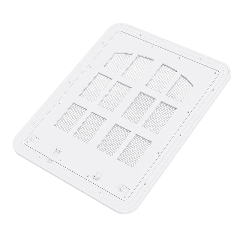 Large Dog Screen Door Flap Opening Dog Door for Screen Door with 4 Entry Ways Self-Closing Pet Screen Door for Dogs Cats