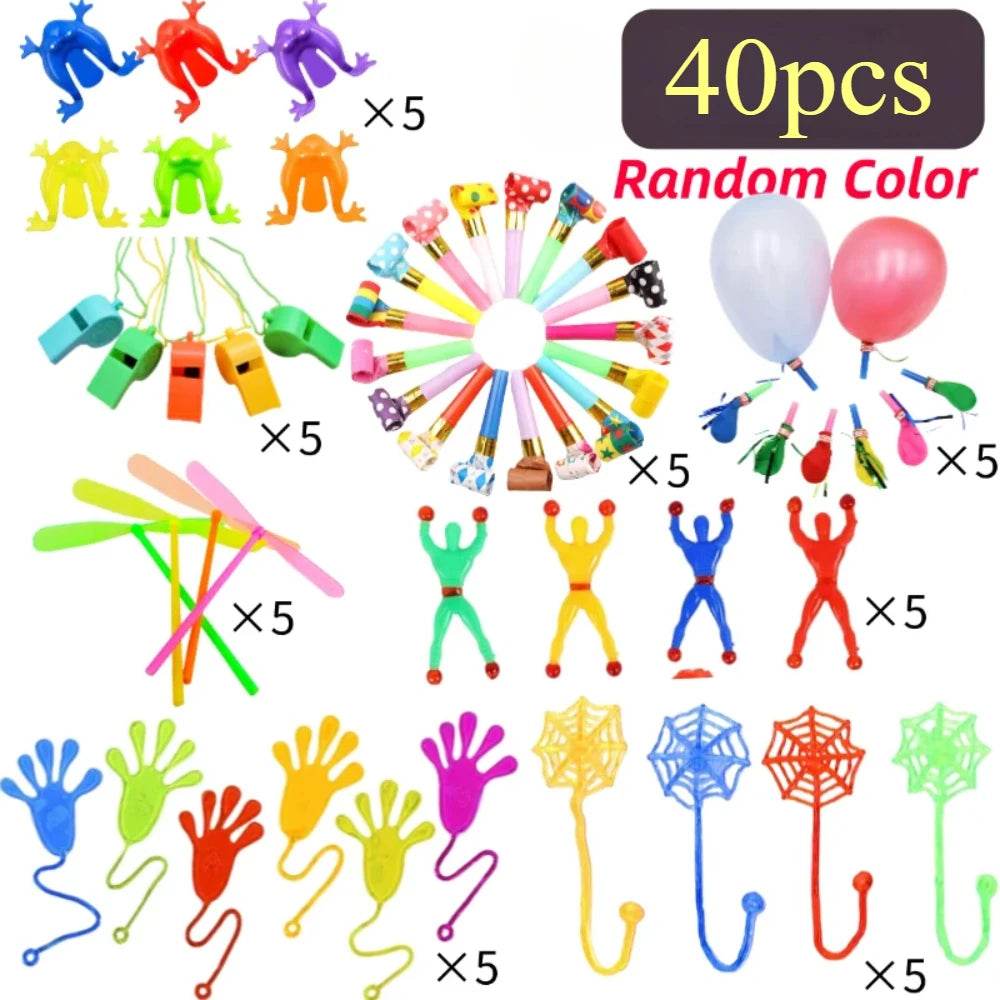 40-150 Pcs Kids Birthday Party Favors Pinata Guest Gift Assortment Giveaway Pinata Stuffed Bulk Kids Toys Gifts - AIAZ