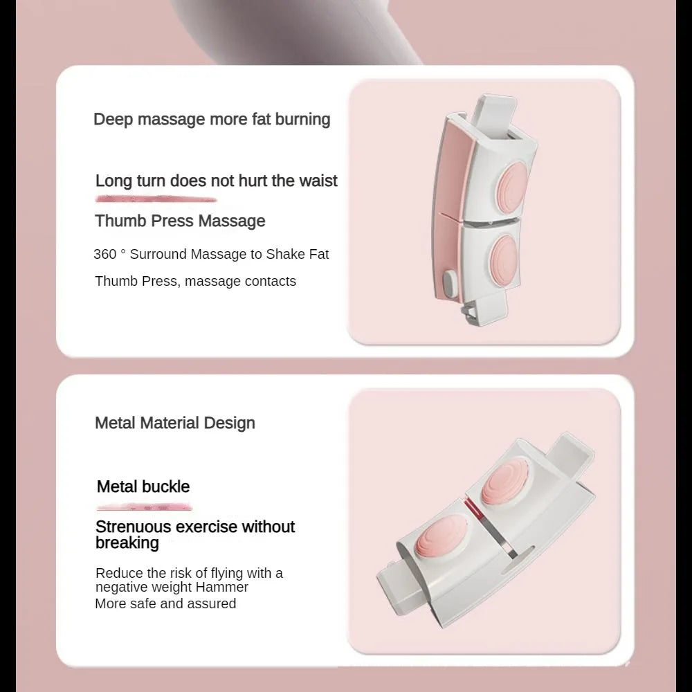 Intelligent Hoola Hoop Equipment Fitness Slim Tummy Concealment Exercise Equipment Weight Loss Fat Burning Exercise Sport Hoops