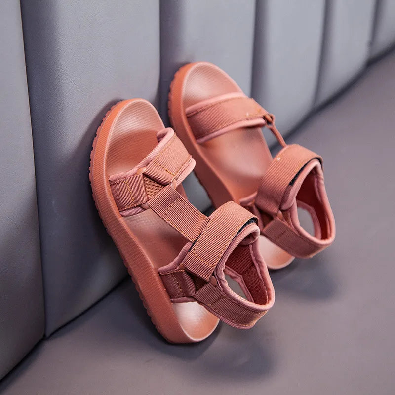 Girls Sandals Summer Kids Shoes Fashion Light Soft Flats Toddler Baby Boys Sandals Infant Casual Beach Children Shoes Outdoor