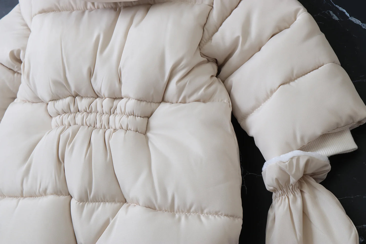 2024 New Winter Baby Rompers Thick Warm Infant Hooded Inside Fleece Jumpsuit Newborn Boy Girl Overalls Toddler Clothing Set