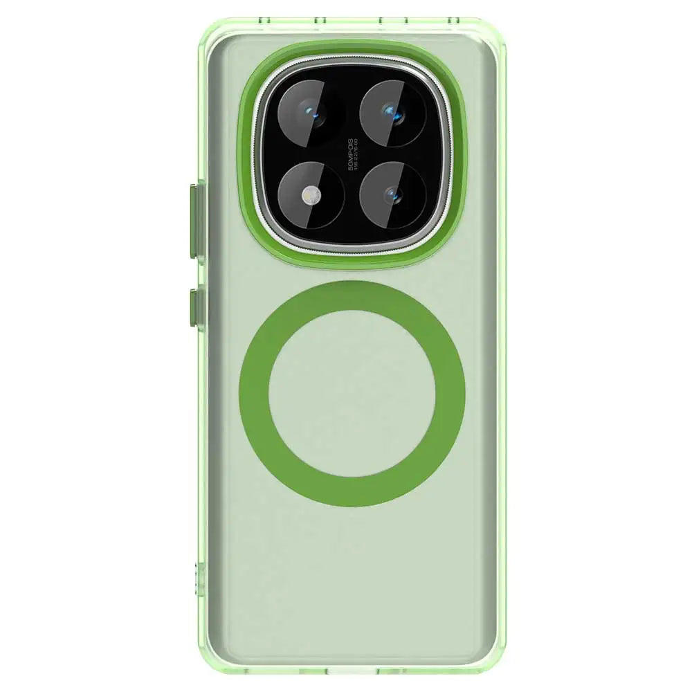 For Xiaomi Redmi Note 14 Pro+ 5G Case Luxury Magnetic Wireless Charge For Magsafe Case for Redmy Note 14 Pro Plus Back Cover