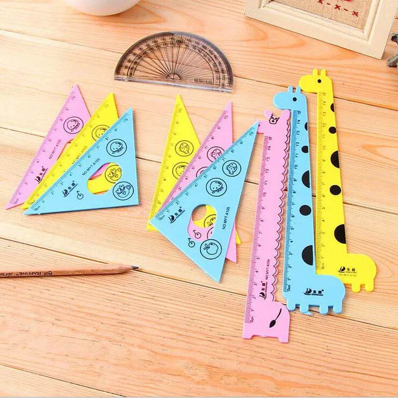 Special! Hawaiian Scale School Supplies Animal Fixing Tools Creative Cartoon Giraffe Shape Colors Random - AIAZ