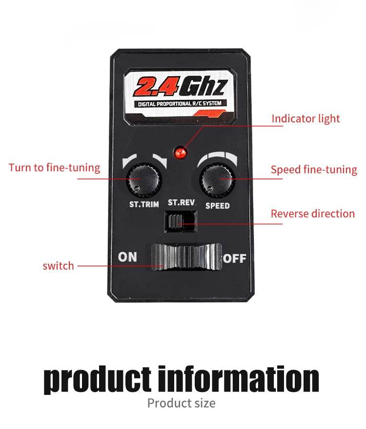 1:16 4WD RC Car 70KM/H Or 50KM/H With LED Remote Control Cars High Speed Drift Monster 4x4 Truck for Kids vs Wltoys 144001 Toys - AIAZ