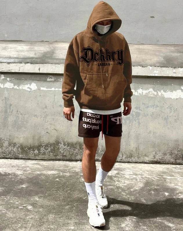 Male Hoodie Harajuku Fashion Loose Autumn New In Men's Hooded Sweatshirt Funny Cheap Streetwear High Quality Pastel Color Cotton - AIAZ