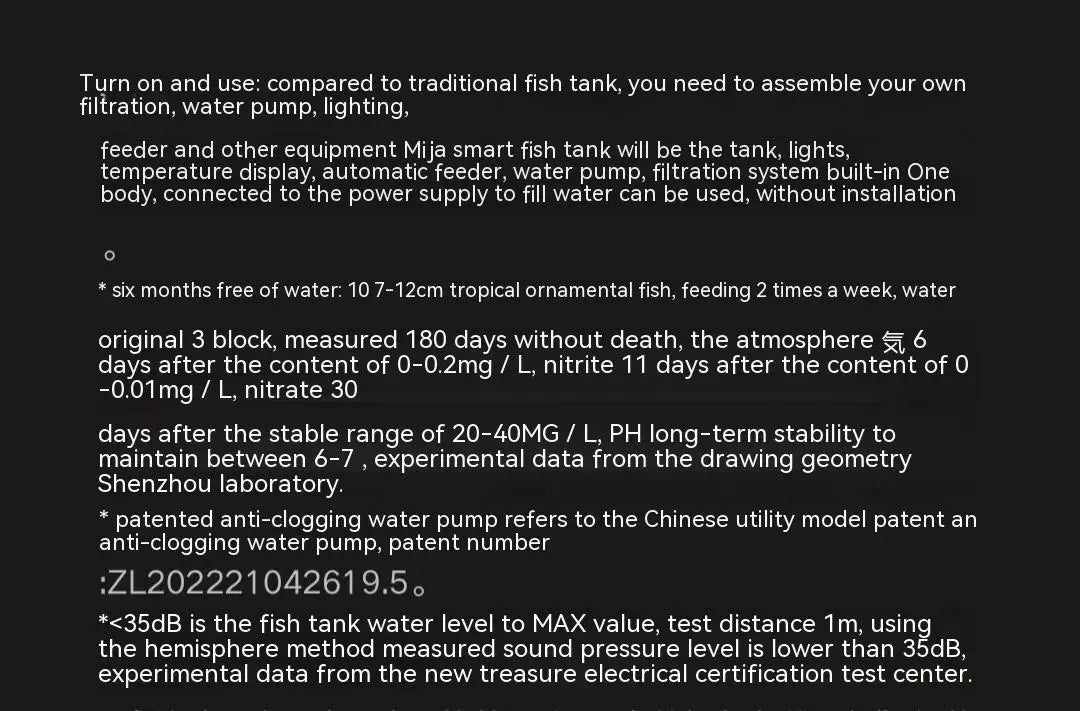 Xiaomi Mijia Smart Fish Tank MYG100 Work With Mijia APP Mobile Controlled Remote Feeding Smart Lighting System Light Aquarium20L