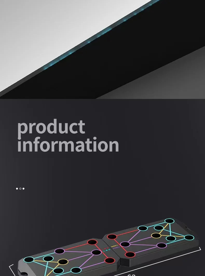 Folding Push-up Board Support Muscle Exercise Multifunctional Table Portable Fitness Equipment Abdominal Enhancement Support